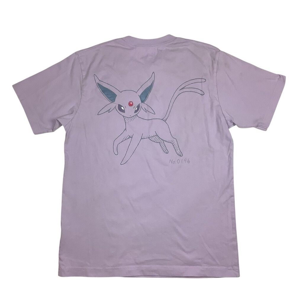UNIQLO UT Pokémon Pokemon Graphic T-shirts Espeon Purple Size M Anime Japanese